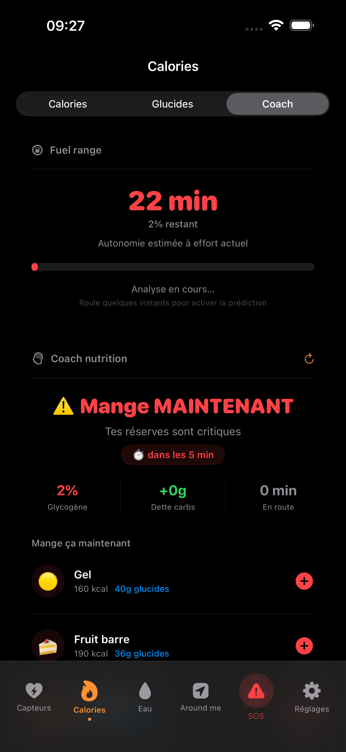 Coach nutrition